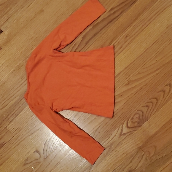 Orange Sequence Pumpkin Long Sleeve T Shirt - Picture 9 of 9